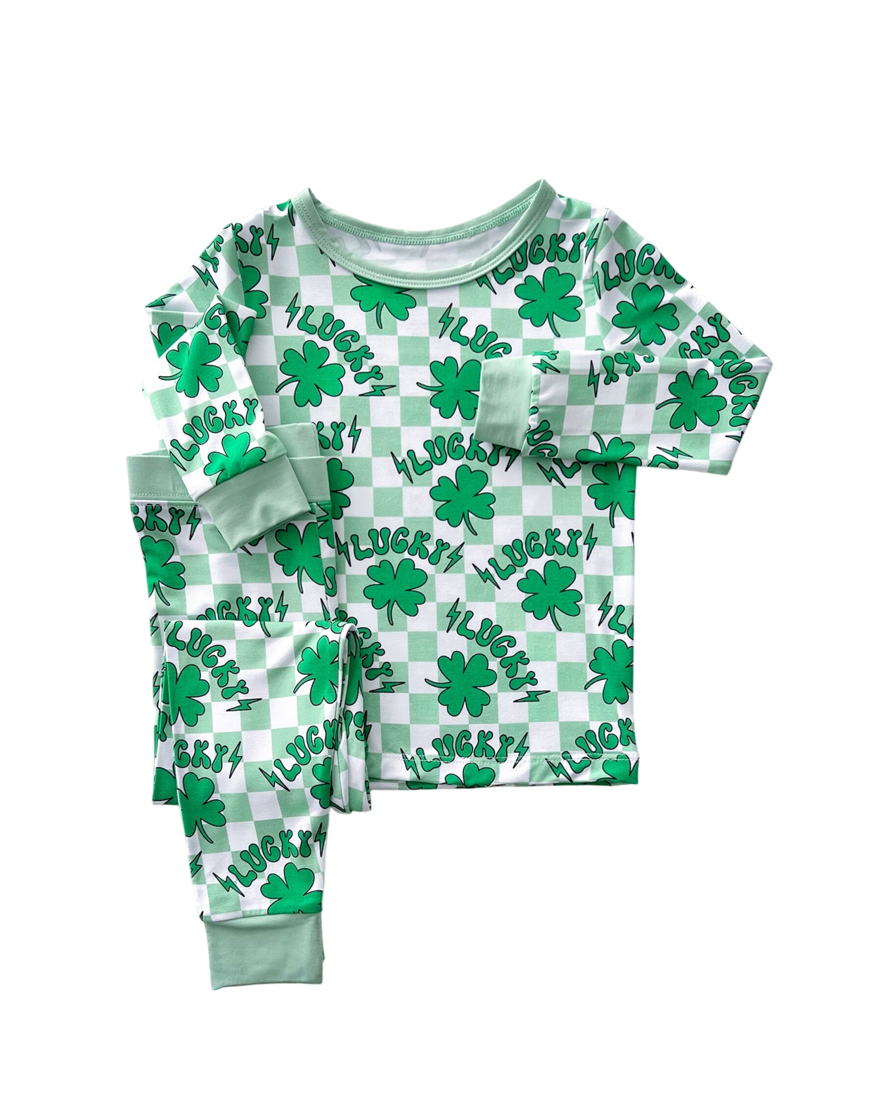 Bamboo Two Piece Set | Lucky Shamrock