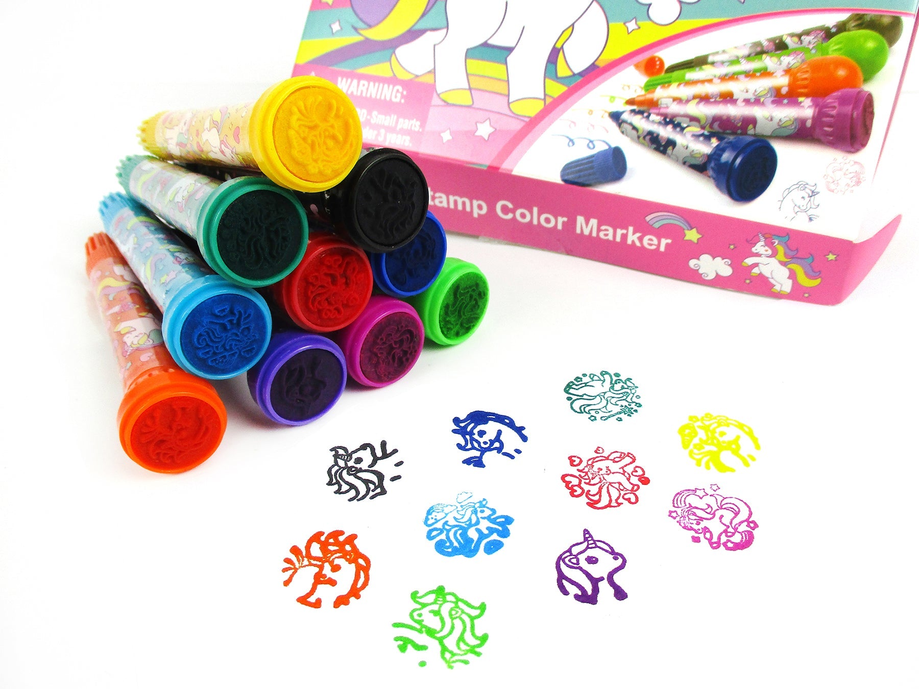 Unicorn Stamp Marker Set - Set Of 10