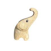 Natural Wood Protecting Elephant