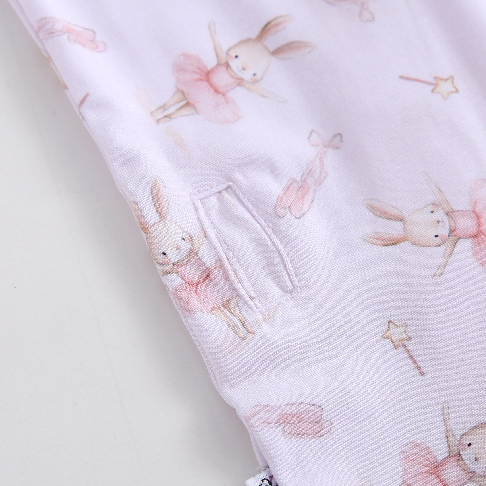 Bunny Tutu Ruffled Zippered Baby Romper