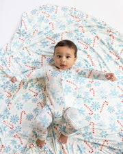 My First Candy Cane: Bamboo Swaddle
