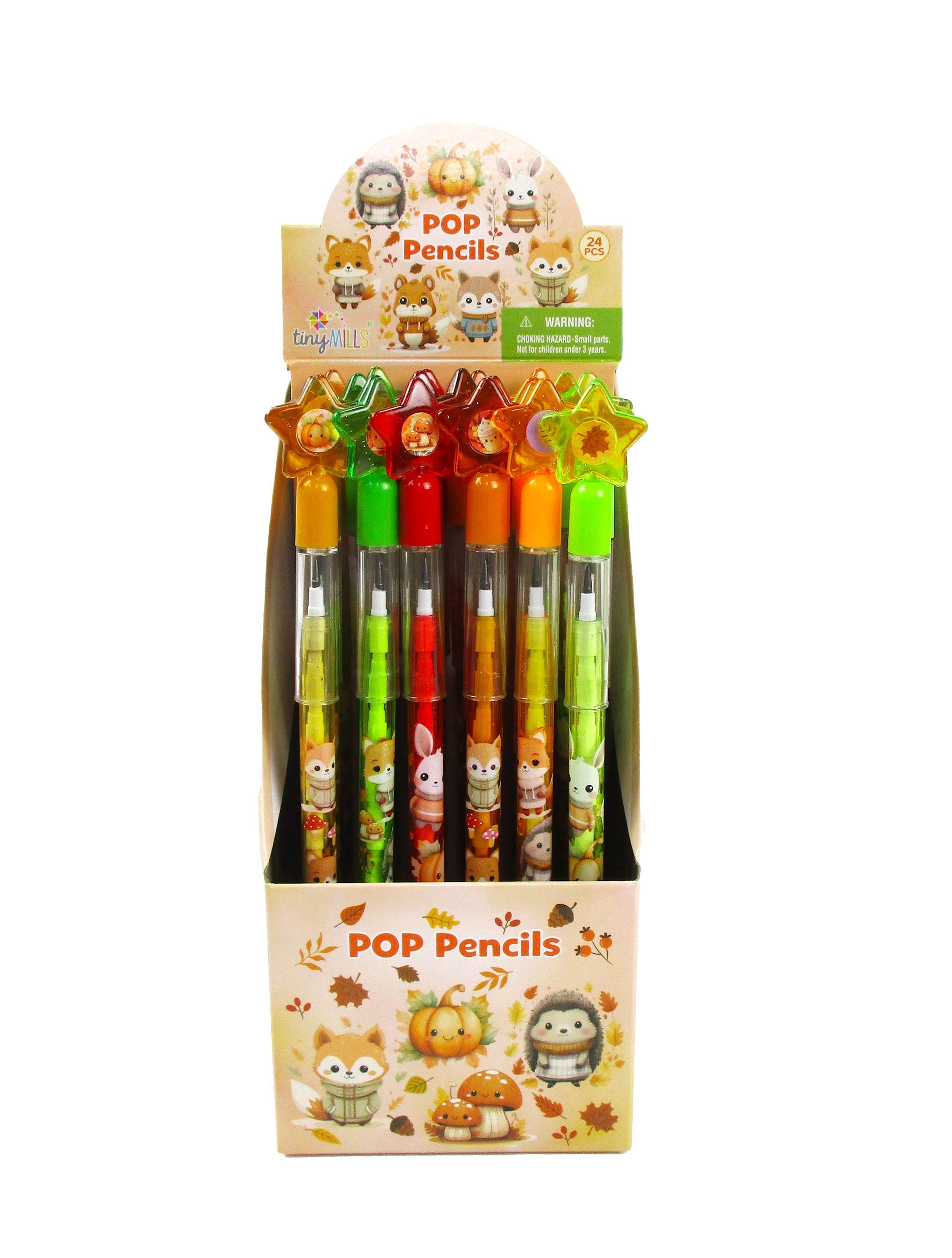 Cozy Autumn Animals Multi Point Pencils