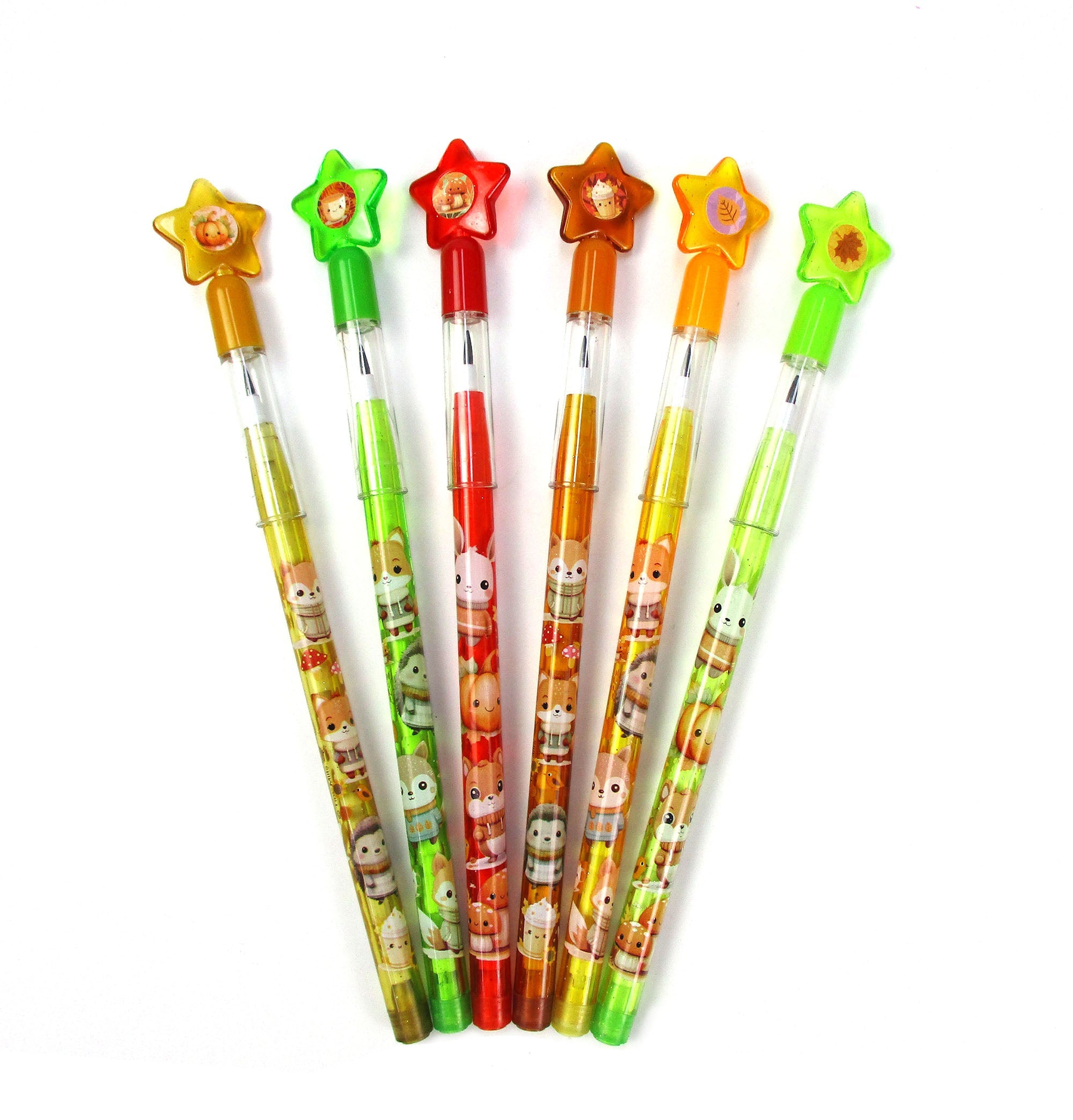 Cozy Autumn Animals Multi Point Pencils