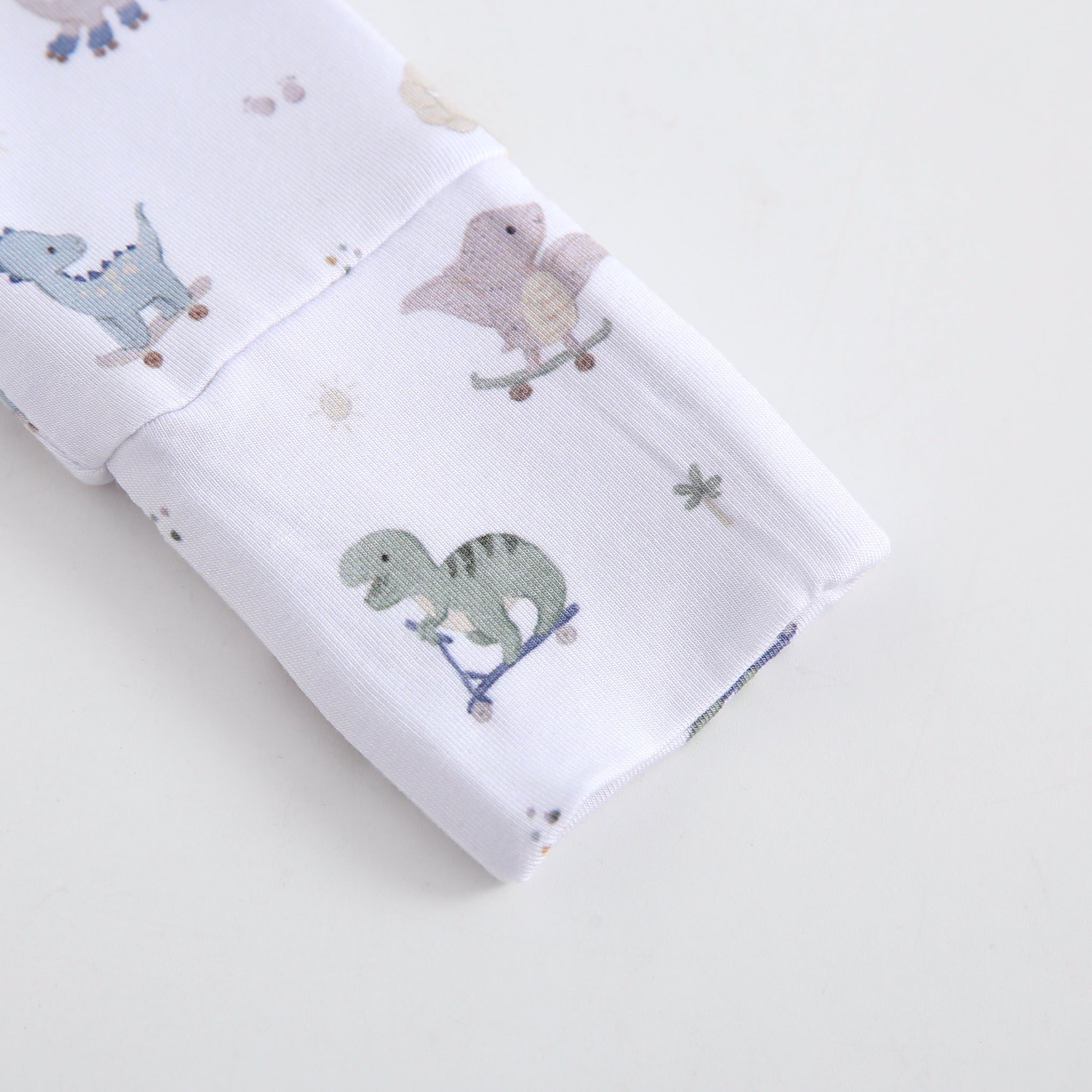 Dino Derby Zippered Baby Romper