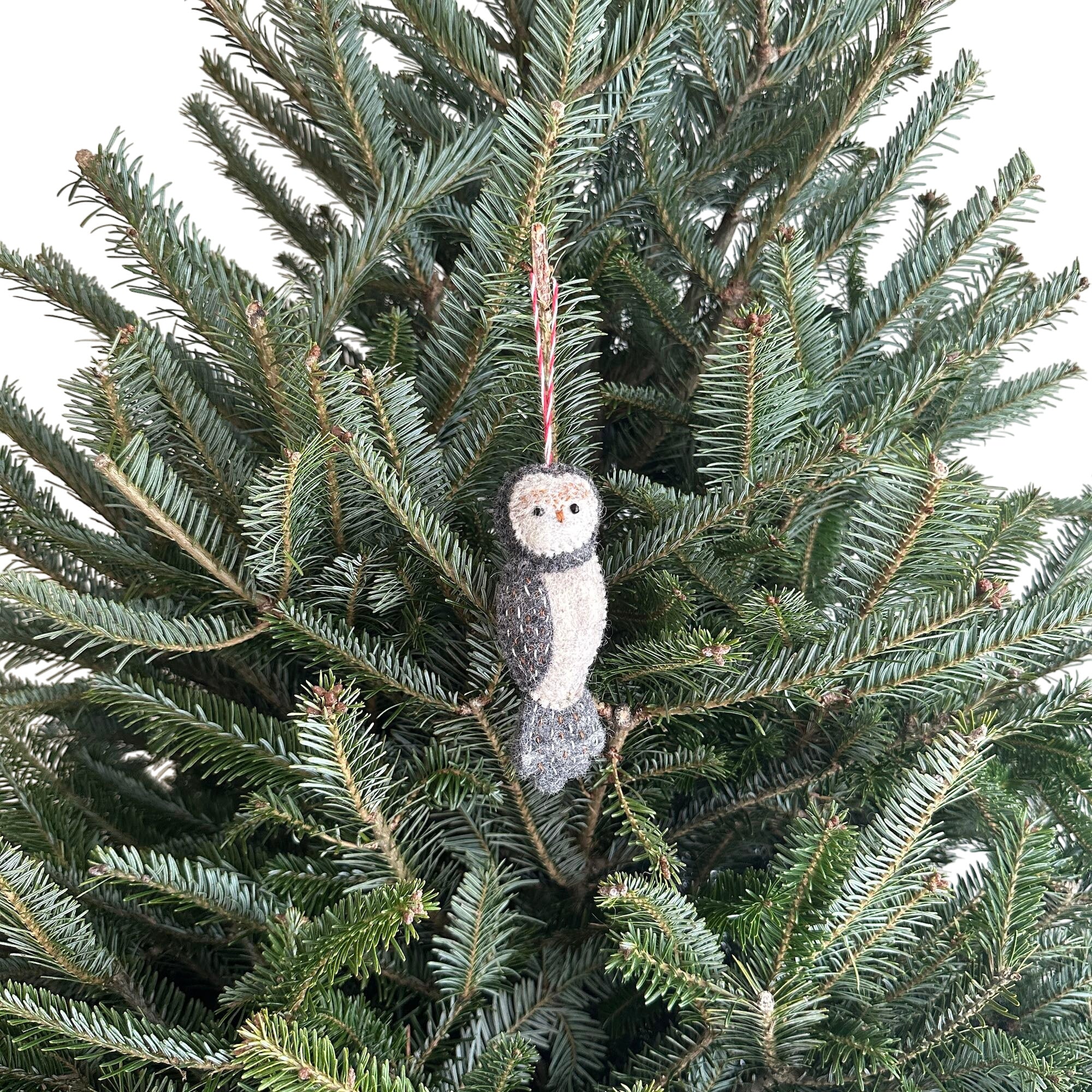 Felt Ornament - Owl Family