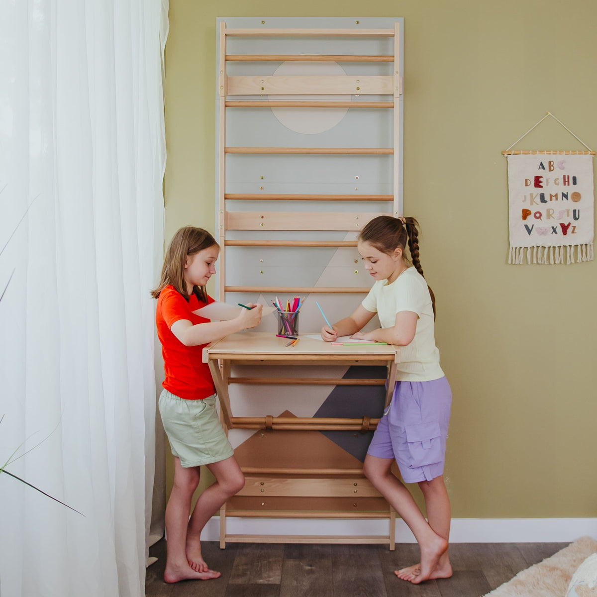 Swedish Ladder Wall Set “mountain”