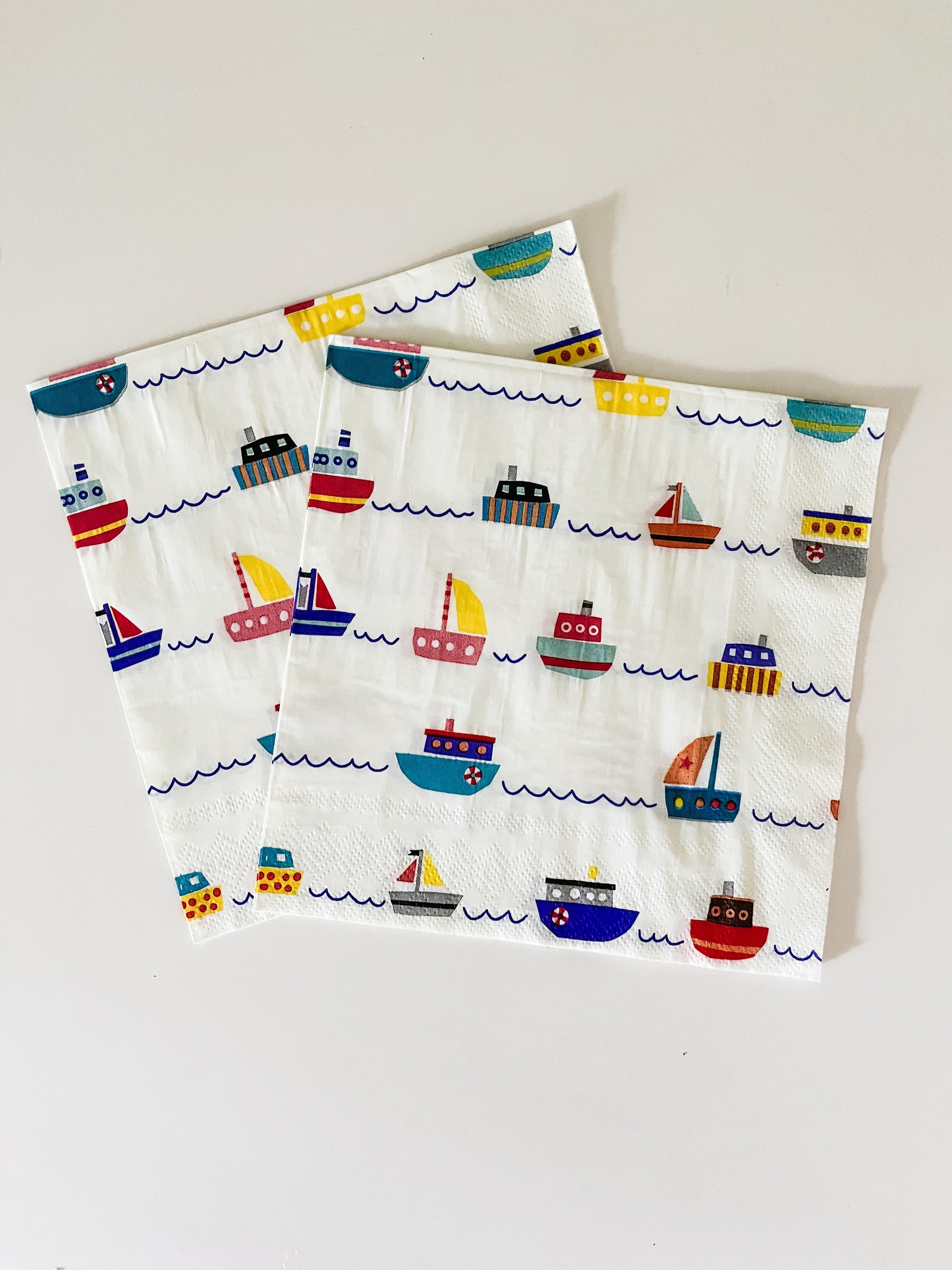 Boat Napkins Large  (16 Per Set)