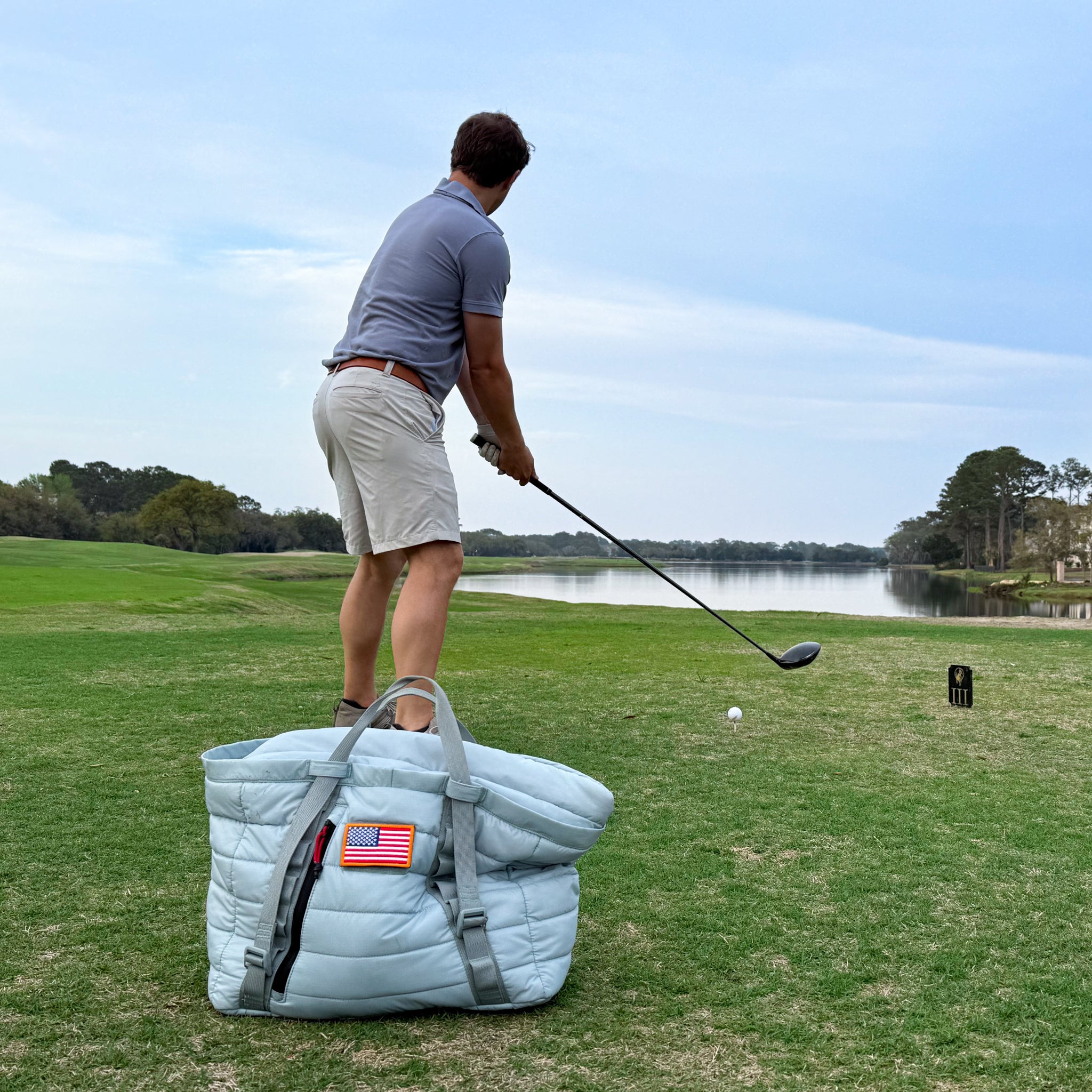 The Kingfisher Cooler Tote