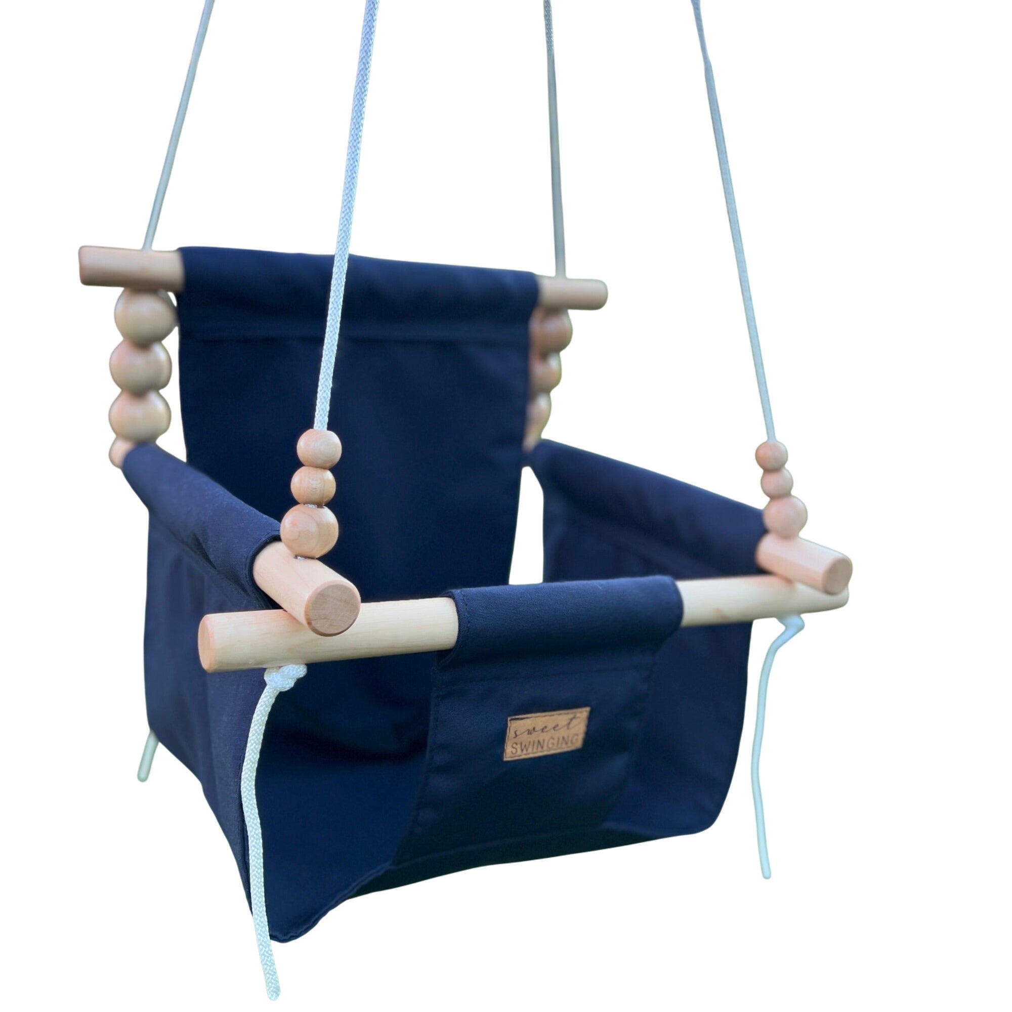 Premium Outdoor High Back Swing Navy