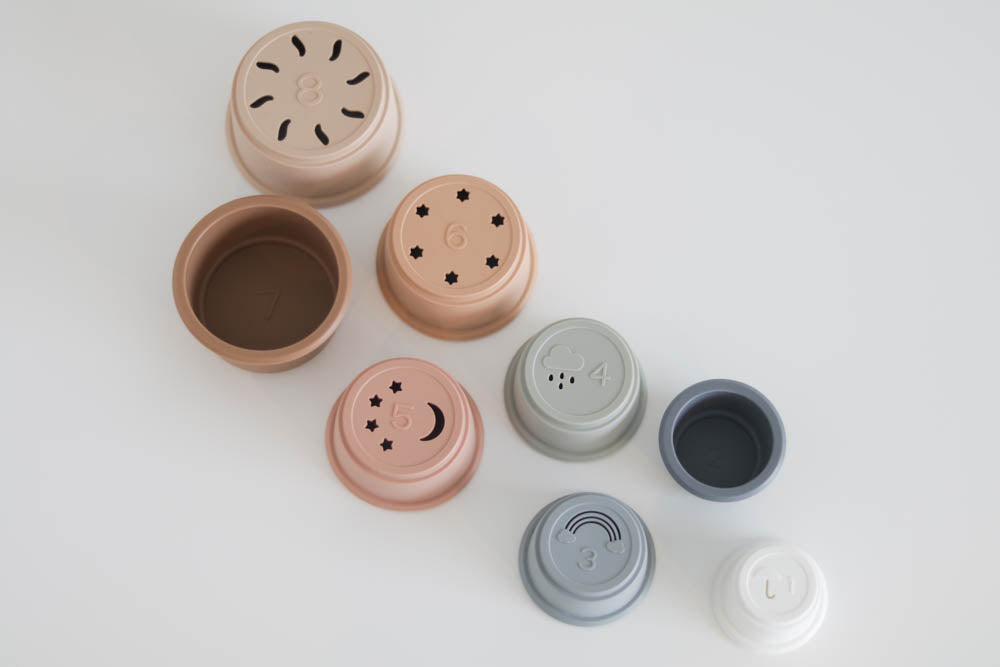 Silicone Stacking Cups