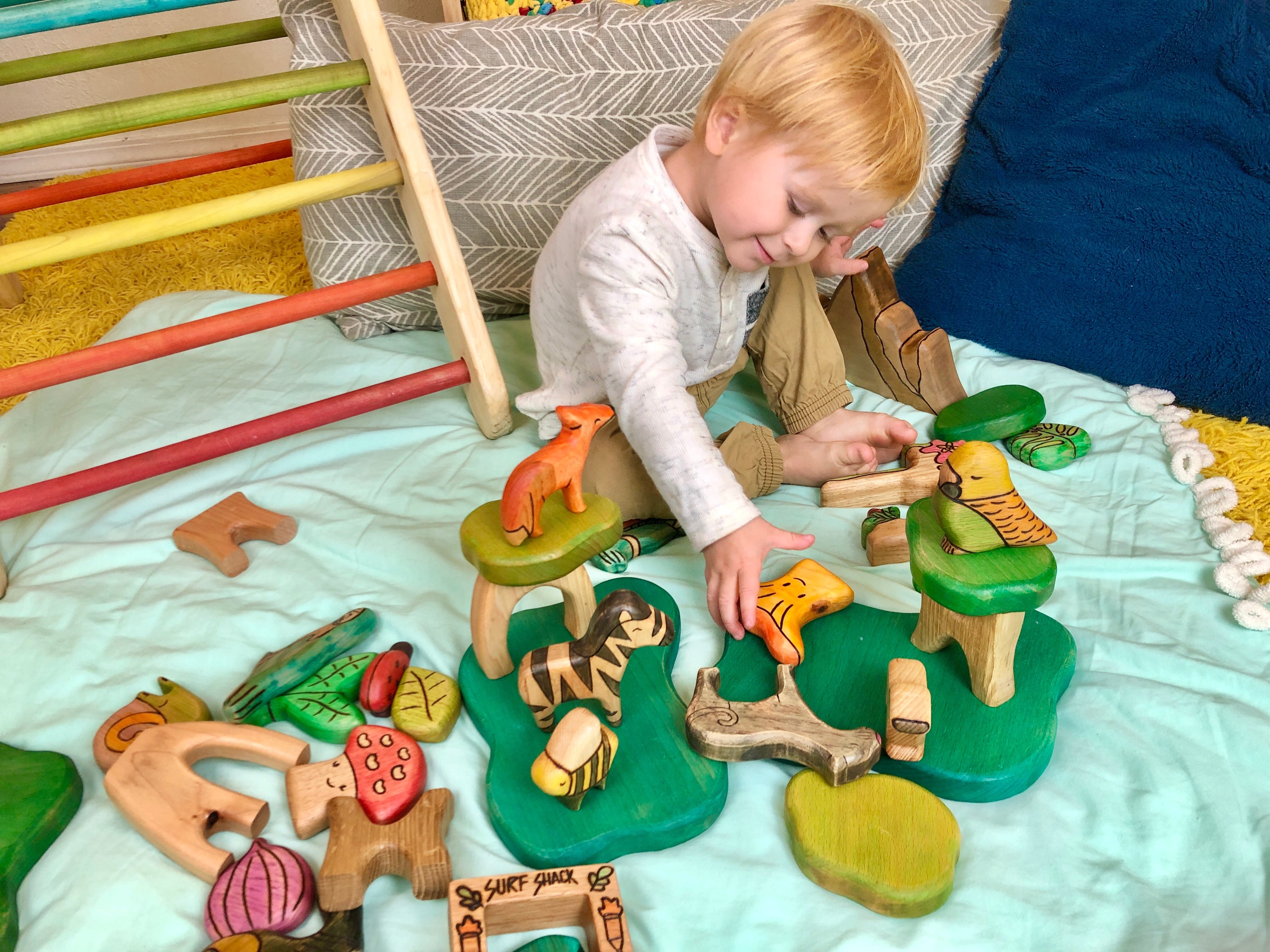Treetop Balancing Blocks Base Set Of 8 Pieces