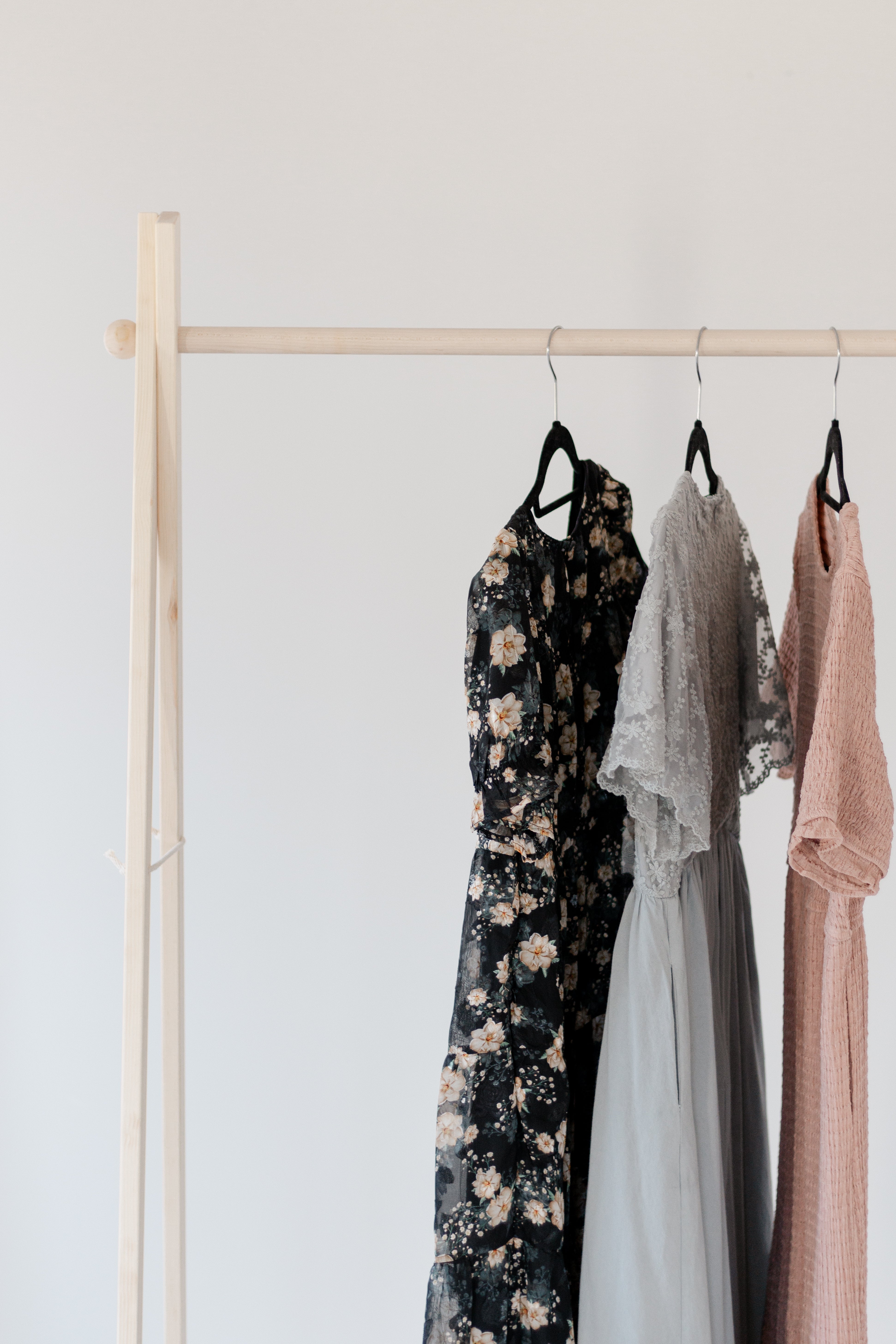 Flawed/discounted Large Wooden Clothing Rack