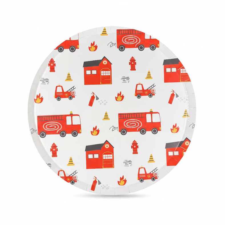 Firetruck Party Supplies In A Box
