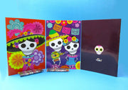 Day Of The Dead Coloring Books With Crayons Party Favors - Set Of 6 Or 12