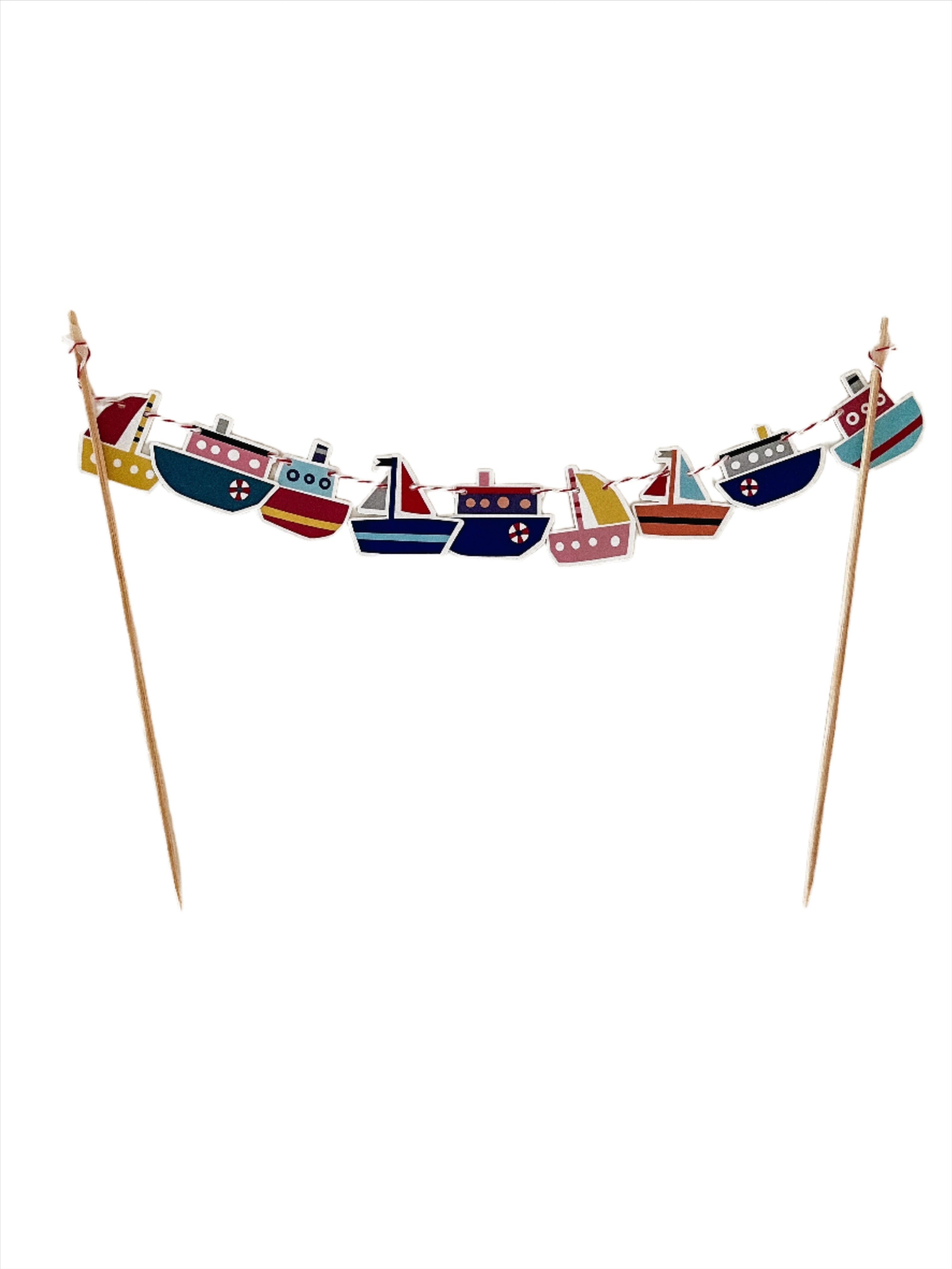 Boat Cake Banner