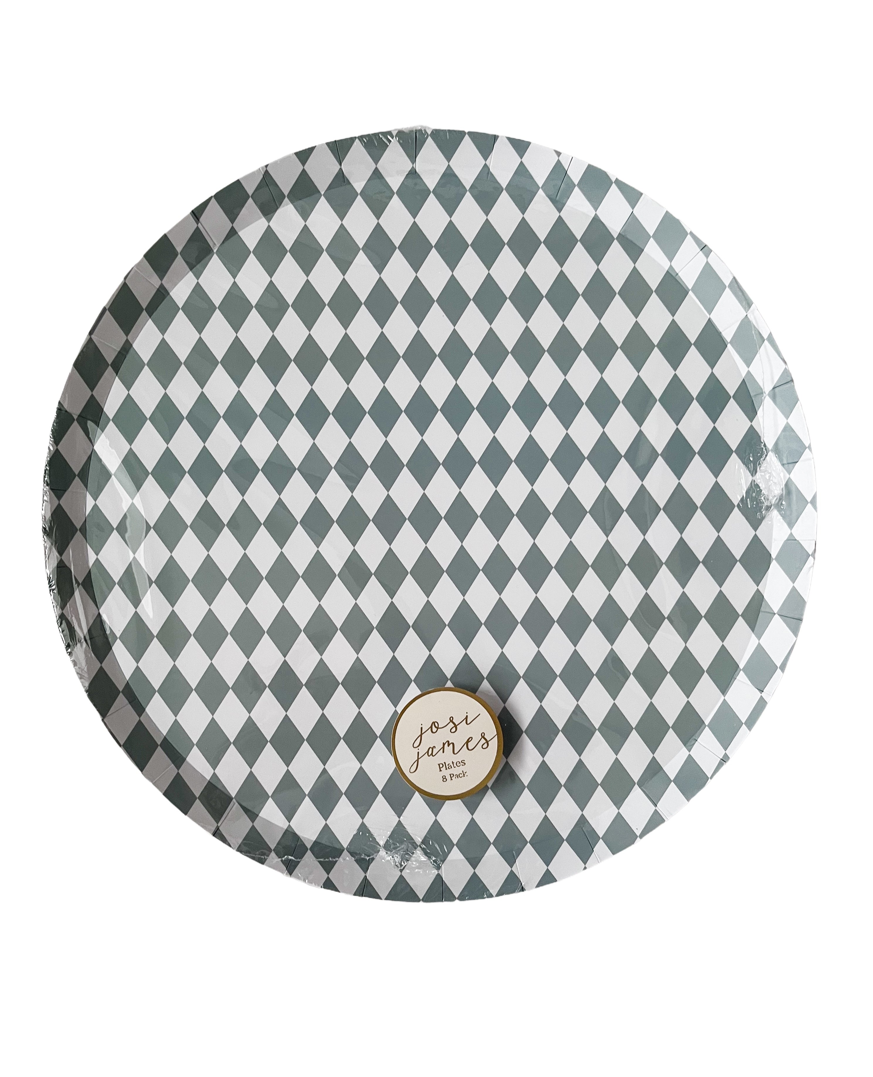 Green Bavarian Check Plate, Xl