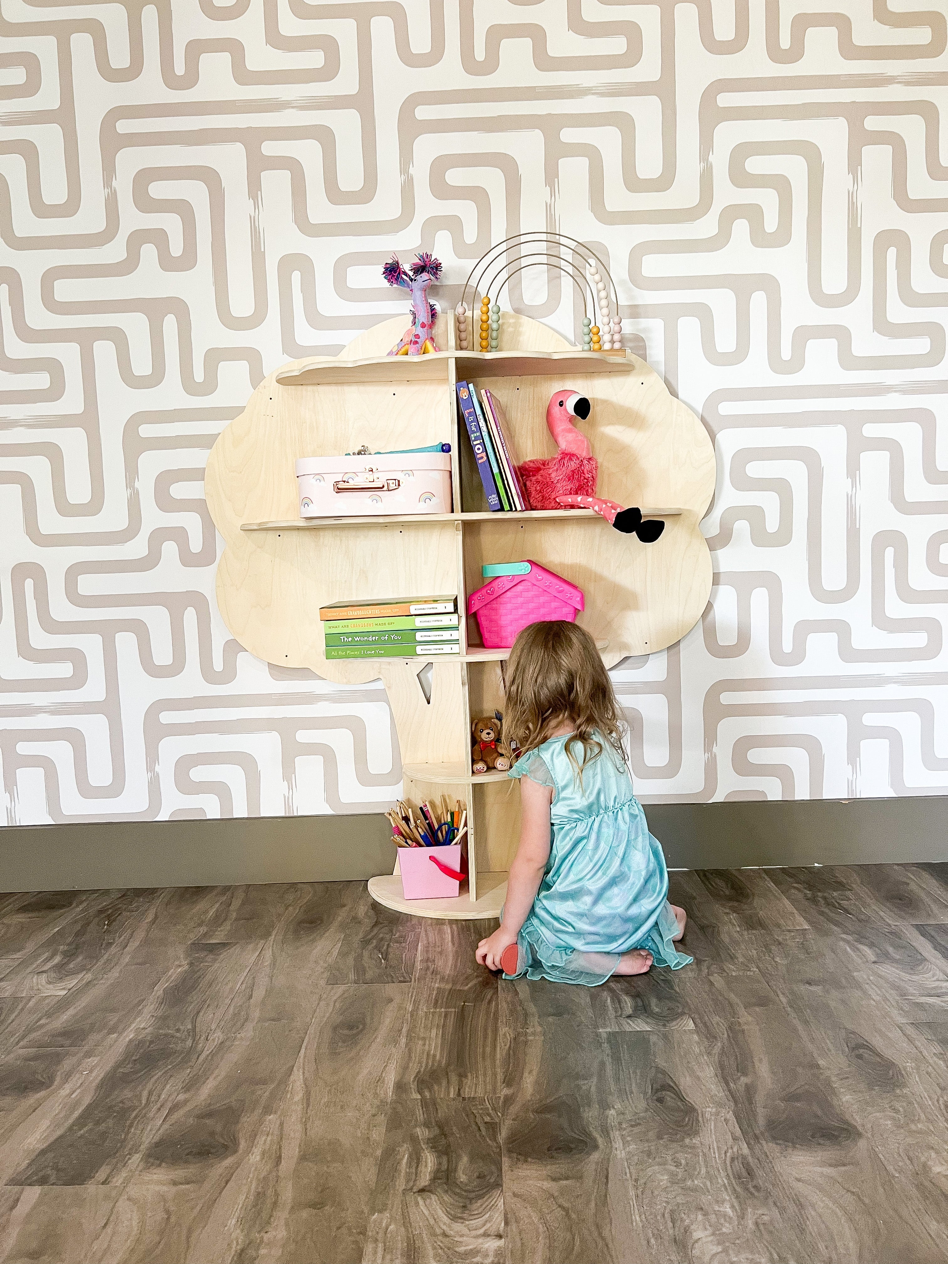 Summer- Tree Bookshelf