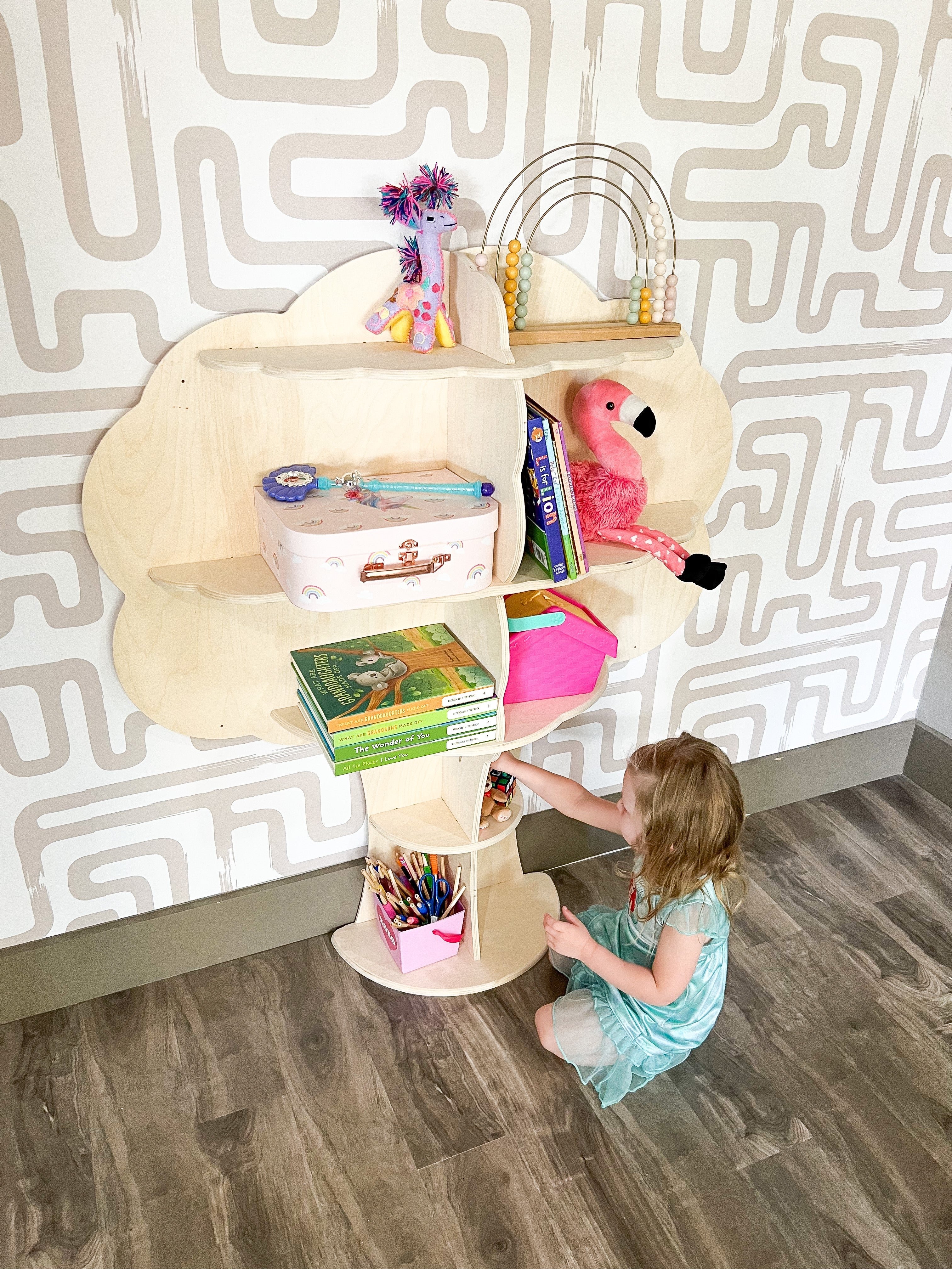 Summer- Tree Bookshelf