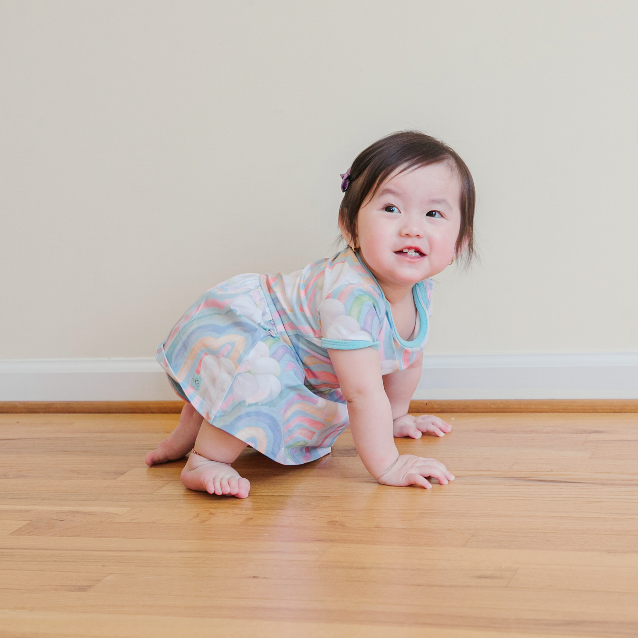 Charlie Baby Onesie Dress | Rainbow Magic