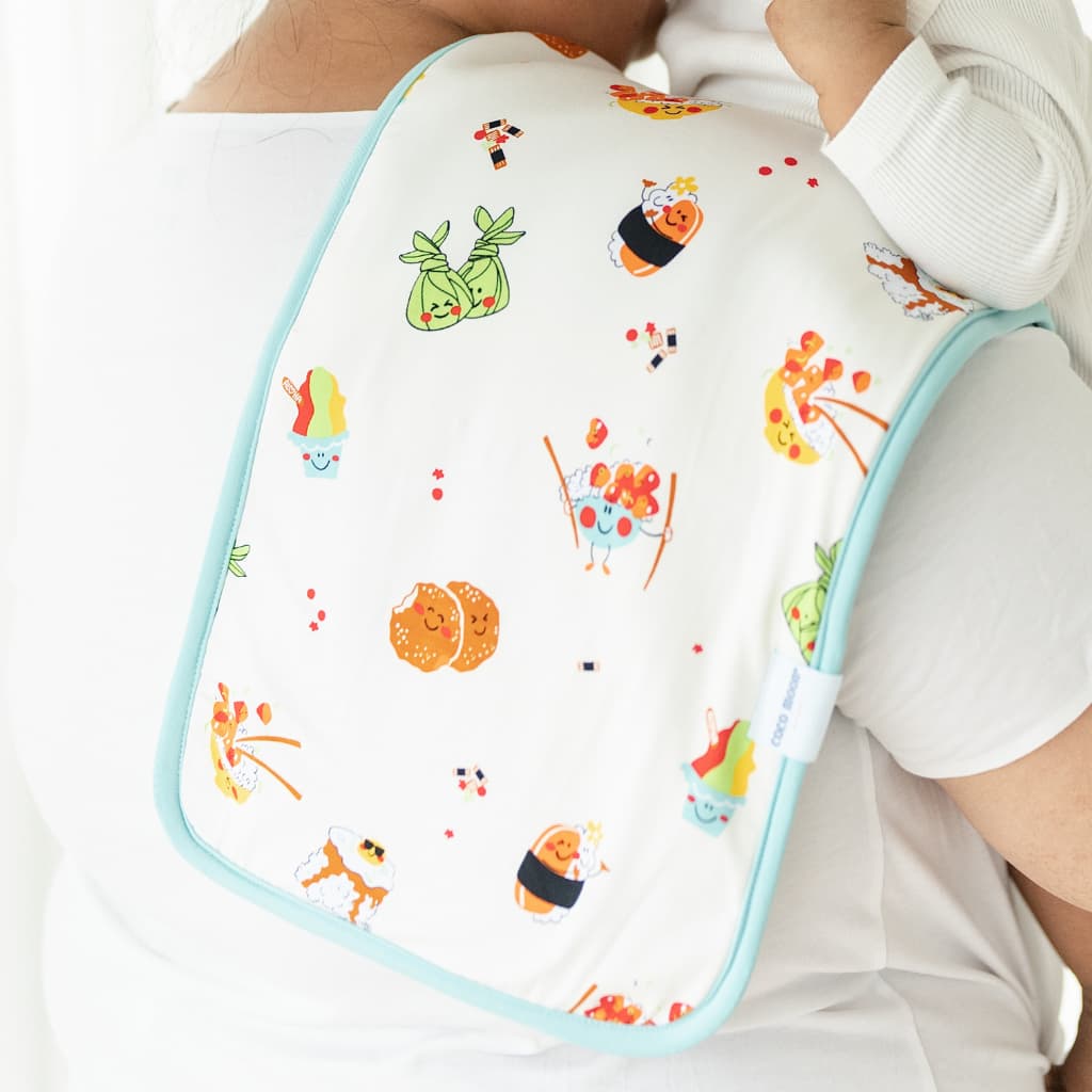 Island Mixed Plate Burp Cloth