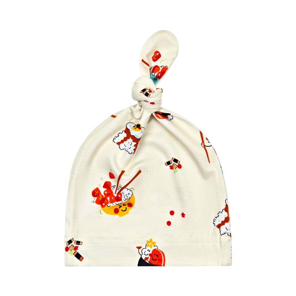 Island Mixed Plate Bamboo Knotted Hat