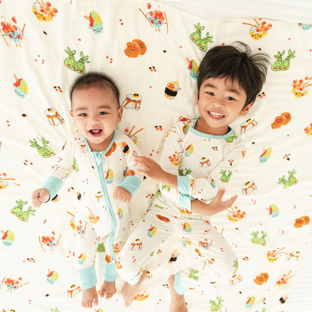 Island Mixed Plate Muslin Swaddle