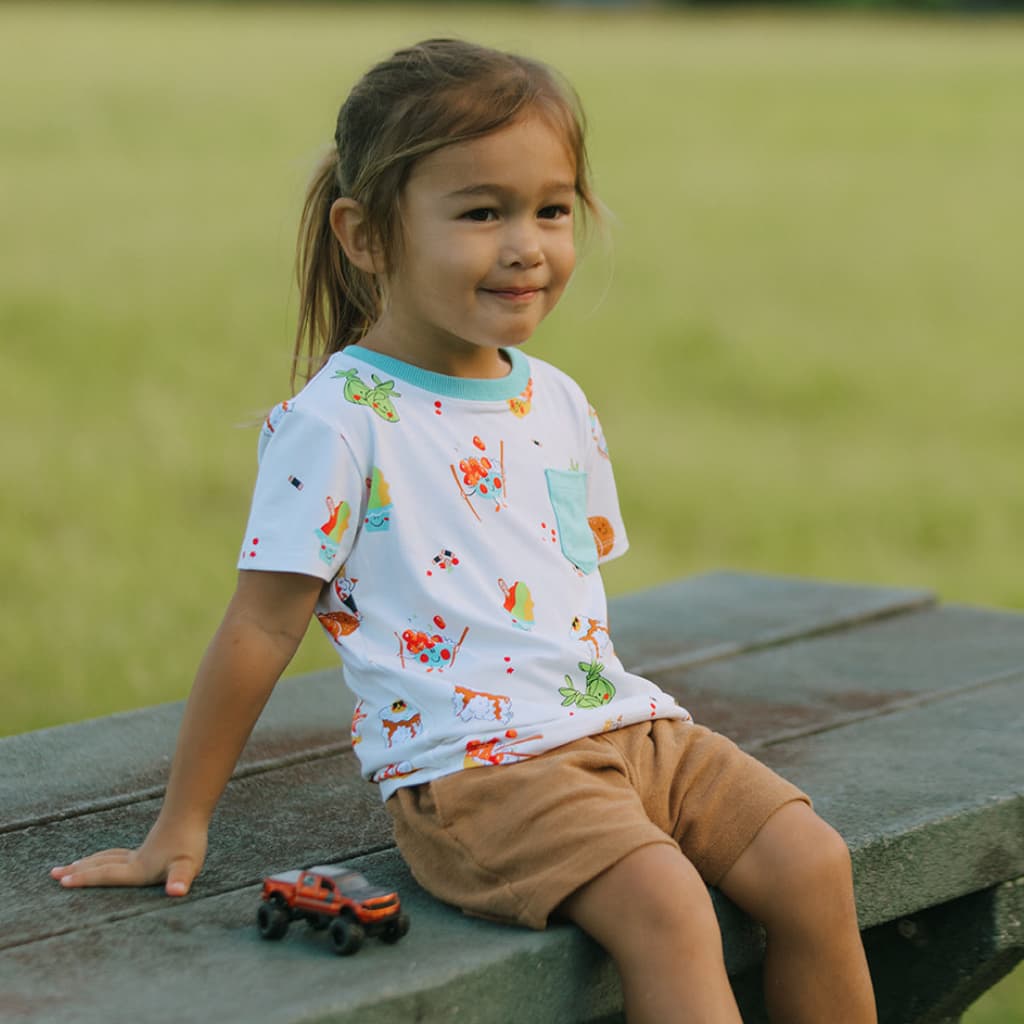 Island Mixed Plate Bamboo Tee