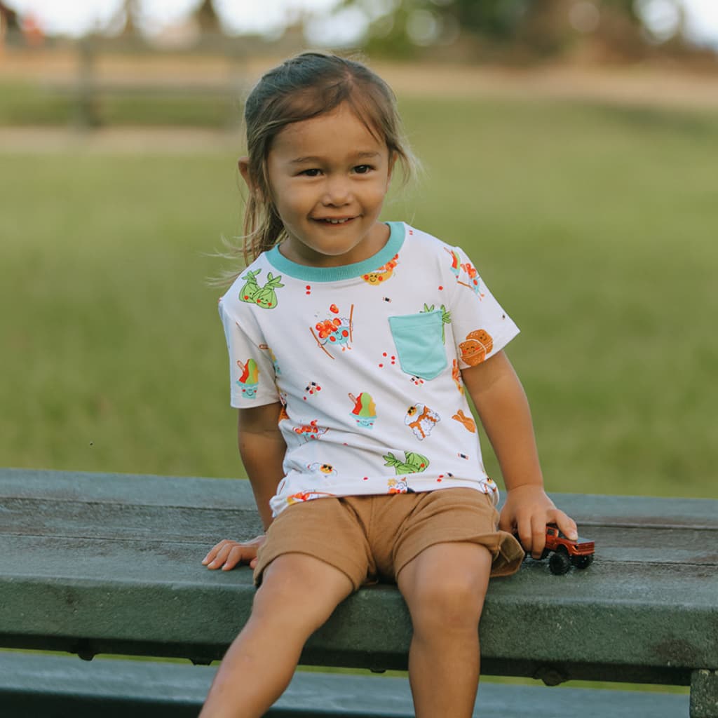 Island Mixed Plate Bamboo Tee