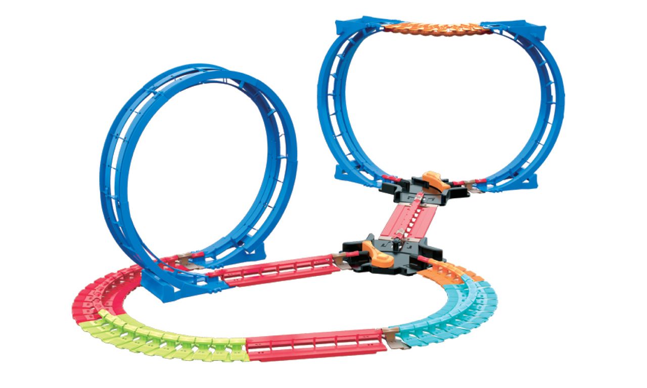 Crazy Climb Track Loops Diy Roadway