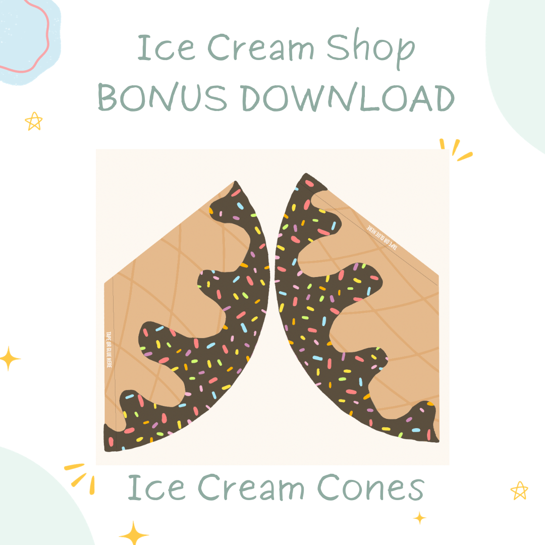 Ice Cream Shop Activity Set