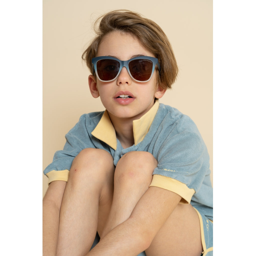 Iconic Wayfarer Ombre | Polarized Sunglasses | Teen | 9-14 Y | Desert Teal Ombre