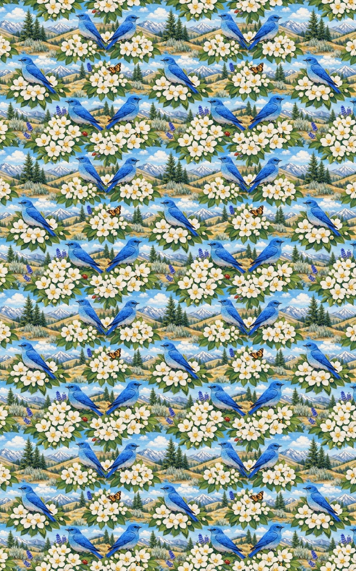 Idaho Flora & Fauna Wrapping Paper