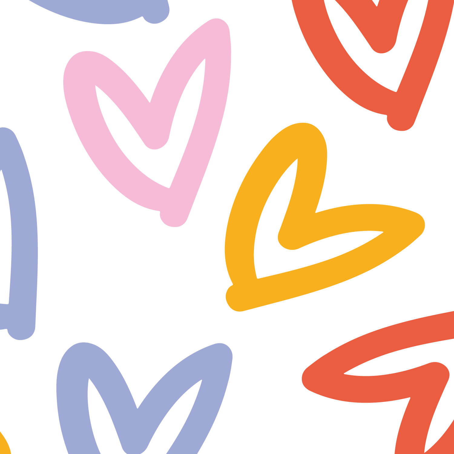 I Heart You Contact Paper  - Pack Of 3 Rolls (24x48" Each)