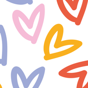 I Heart You Contact Paper  - Pack Of 3 Rolls (24x48" Each)