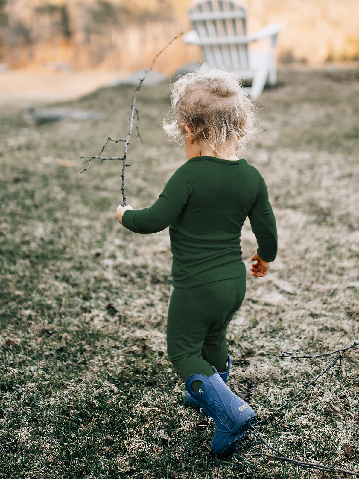 Baby Merino Legging - Wide Waistband