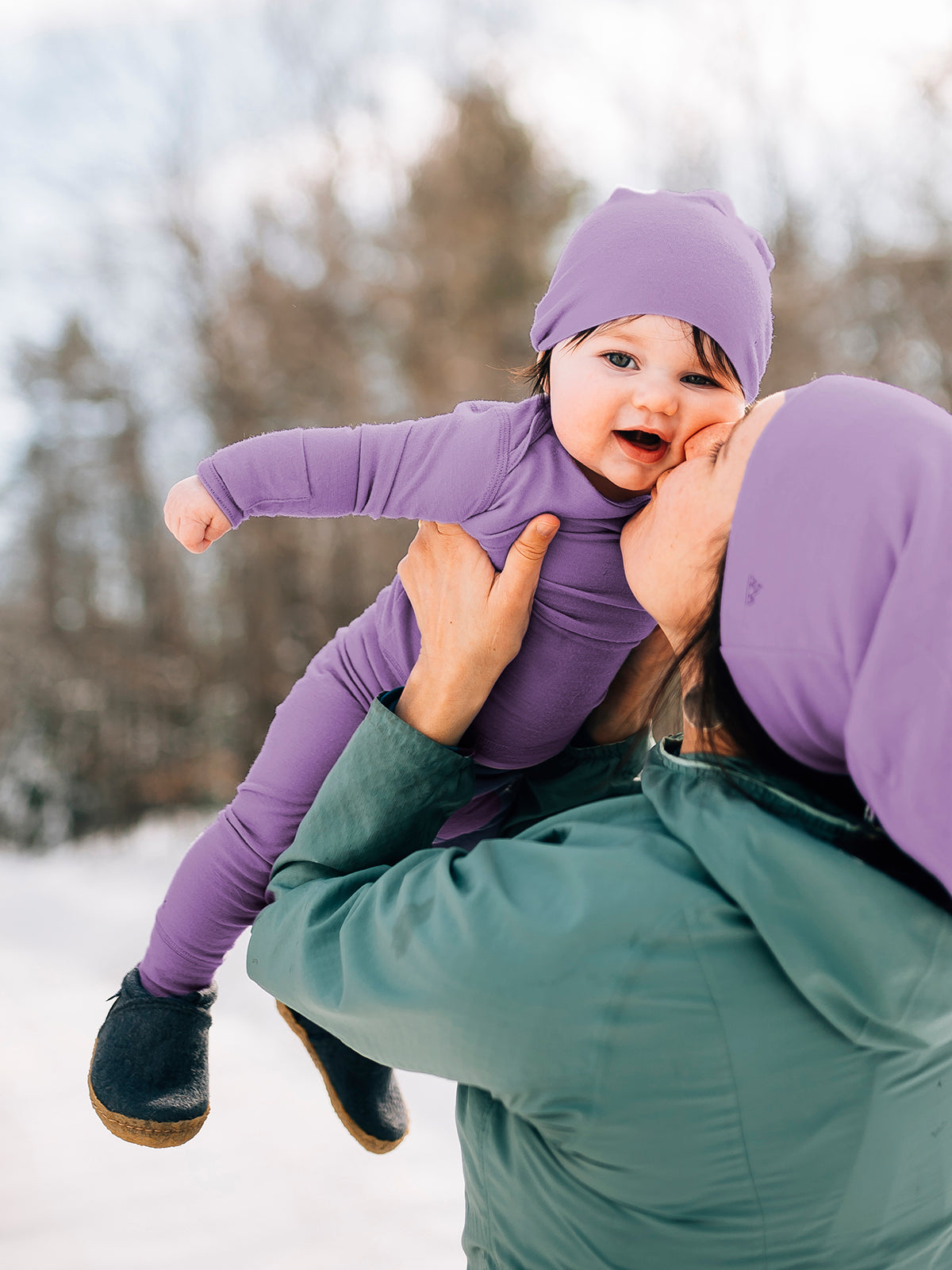 Baby Merino Legging - Wide Waistband