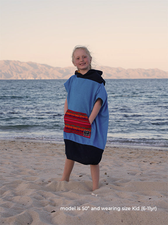 X Surreal Towel Poncho: Unisex
