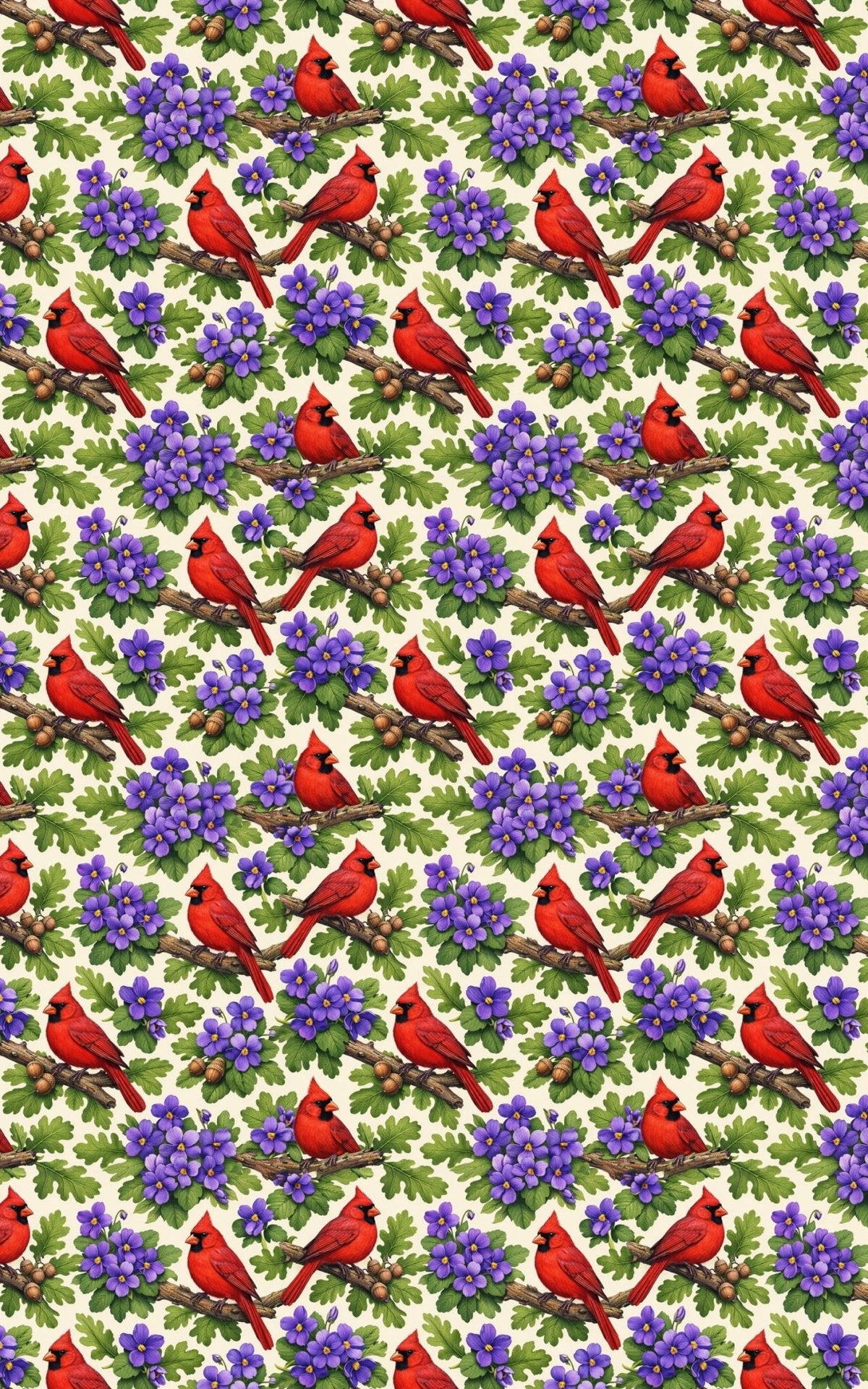 Illinois Flora & Fauna Wrapping Paper