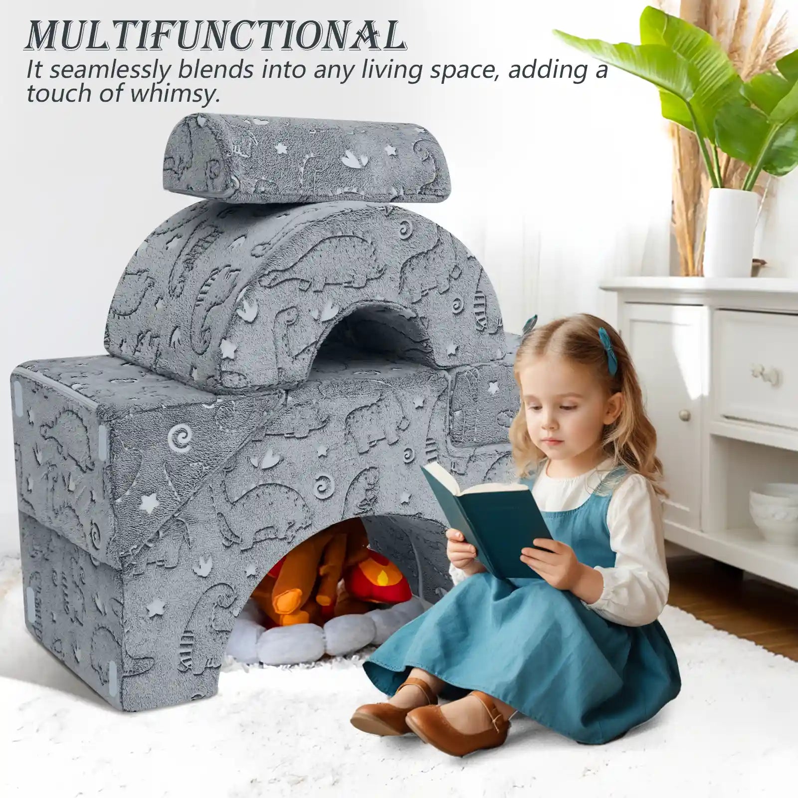 Kids Modular Couch-climbing Play Couch