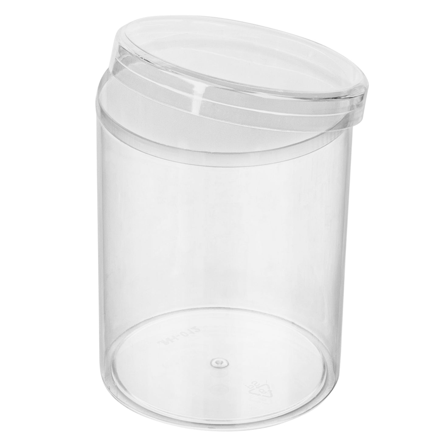 Clear Acrylic Boxes Round 2.75"x3.75" 24 Pack