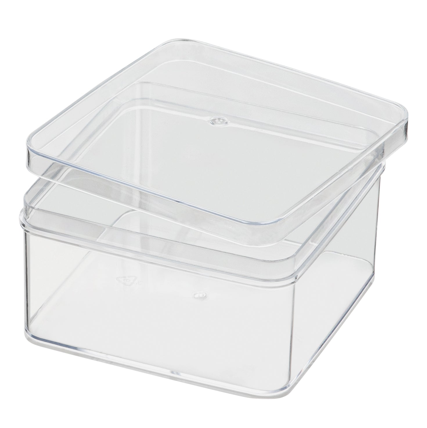 Clear Acrylic Boxes 3.75"x3.75"x2.5" 16 Pack