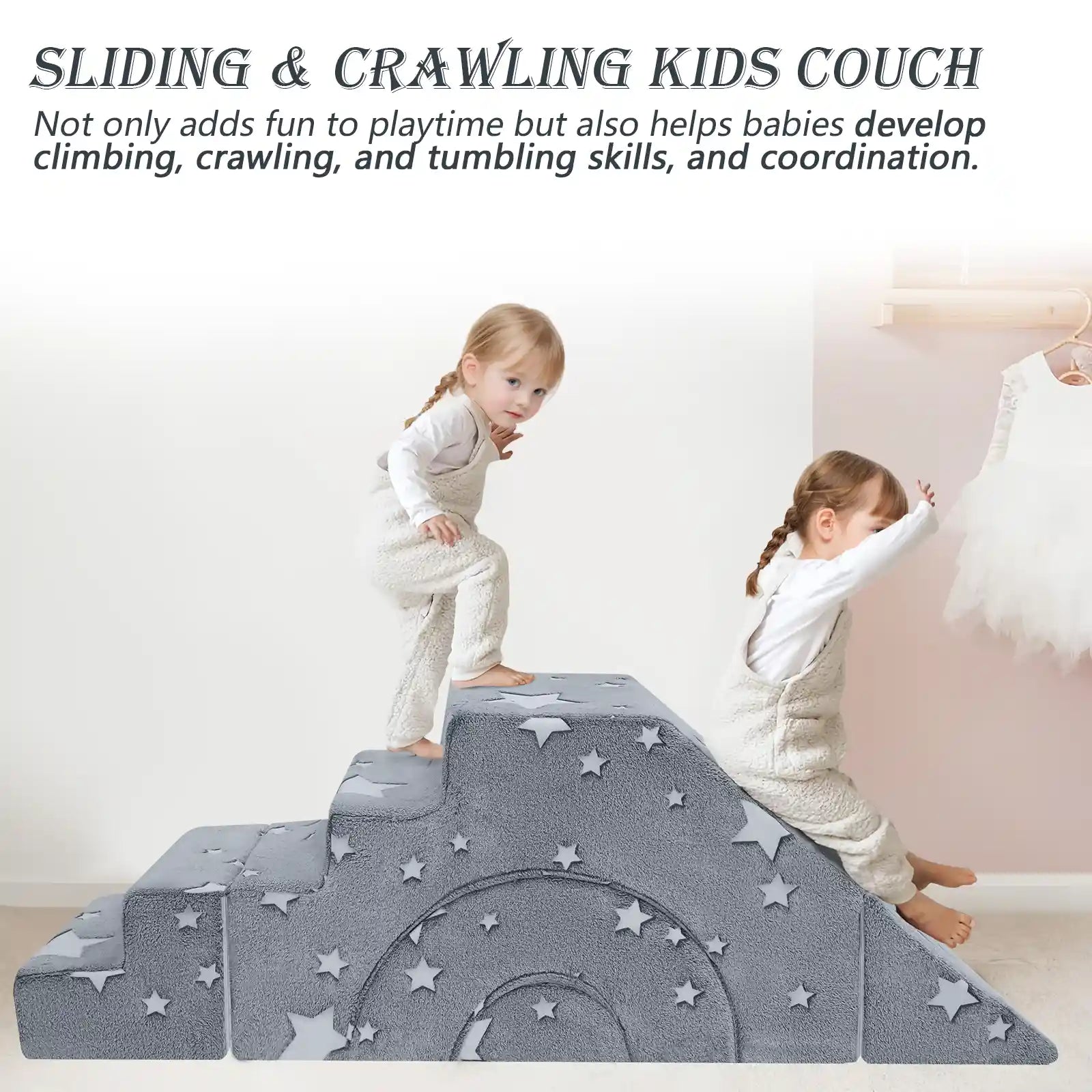 Kids Modular Couch-climbing Play Couch