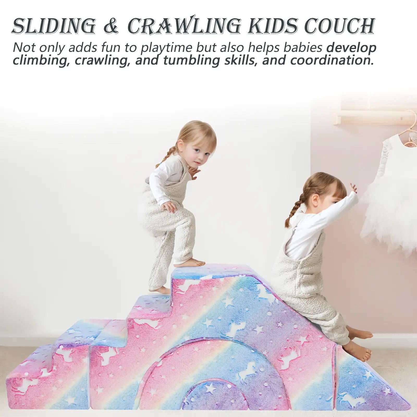 Kids Modular Couch-climbing Play Couch