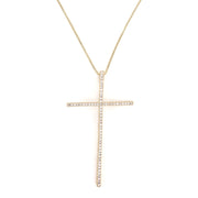 Moriah Cz Cross Necklace