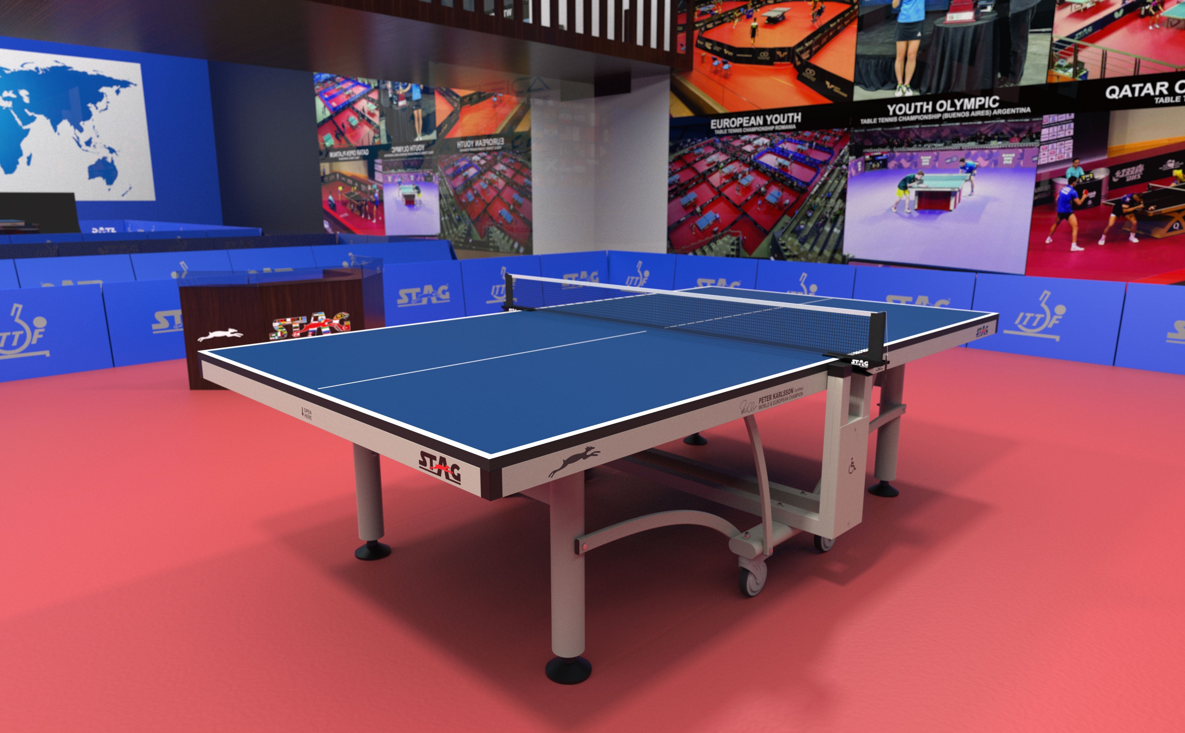 Peter Karlsson Competition Table Tennis Table