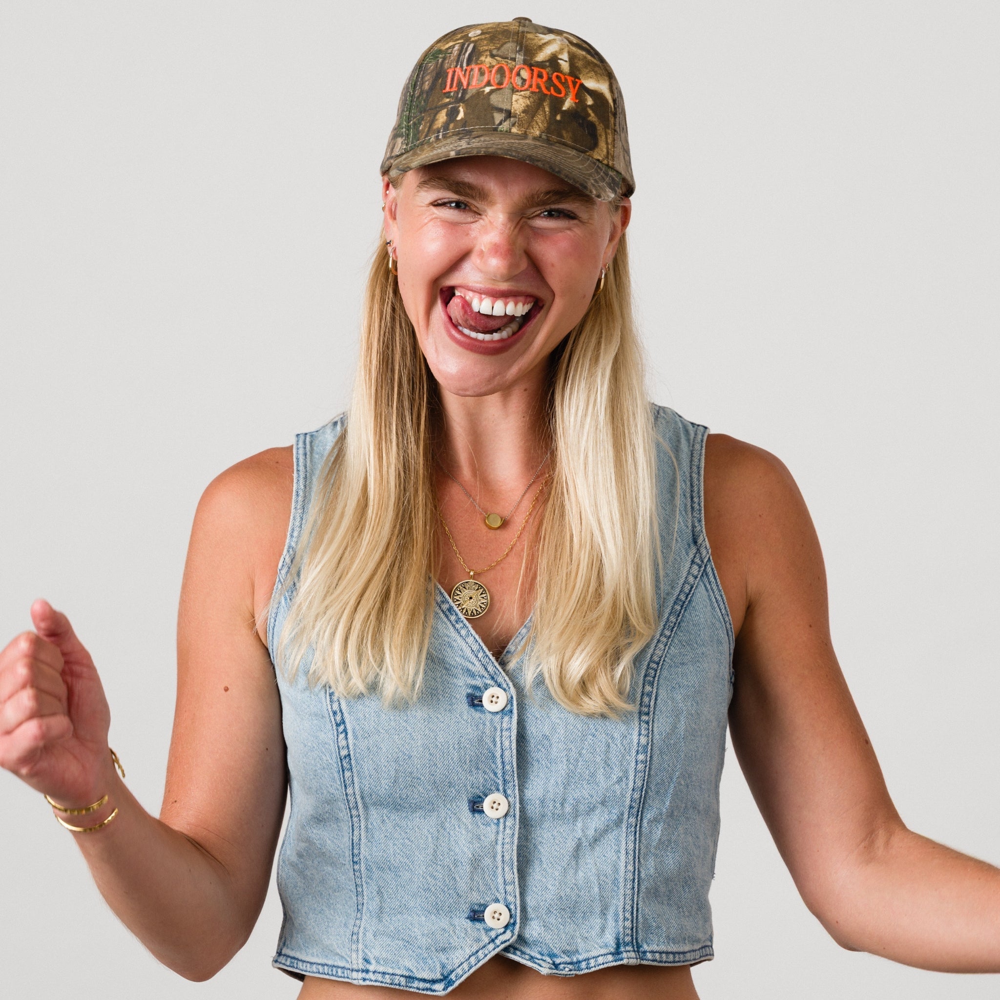 Camo Indoorsy Baseball Hat