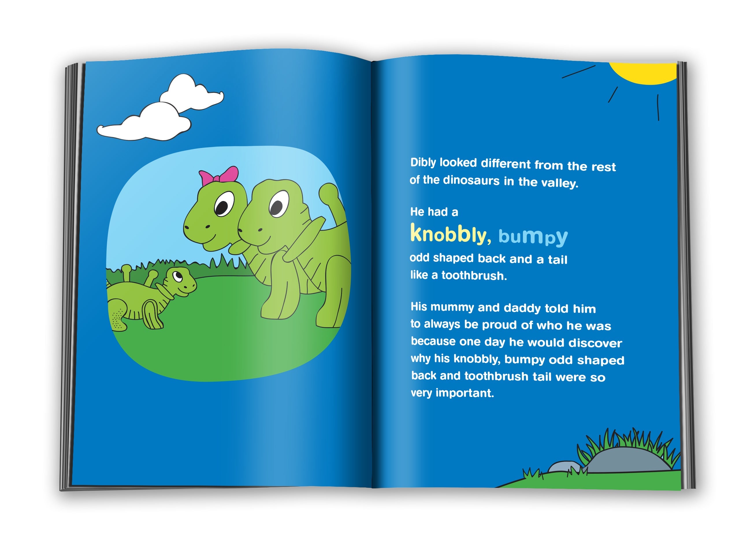 Dibly The Dino-sore-no-more - Orange