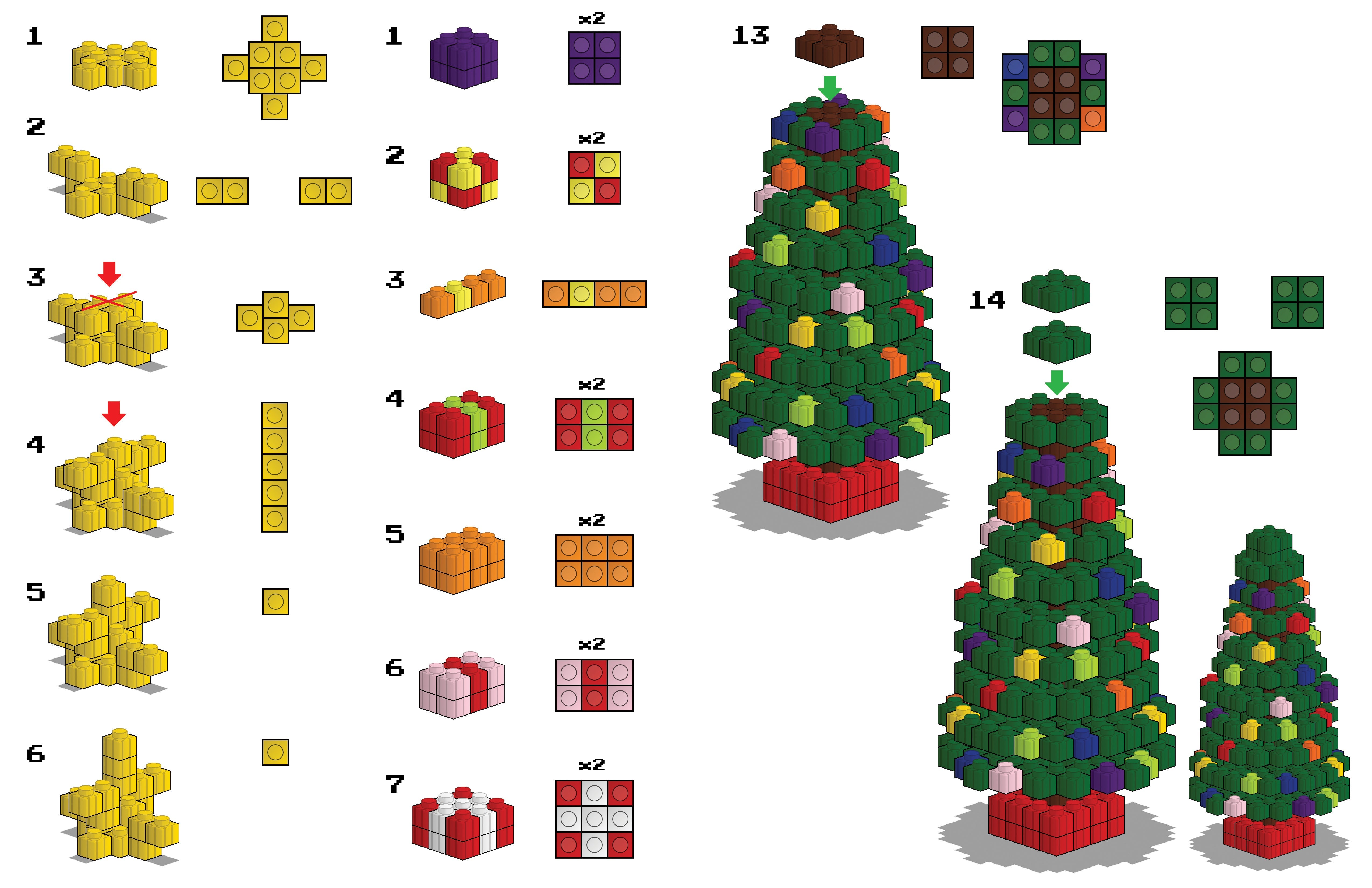 Christmas Pixel Puzzle Diorama