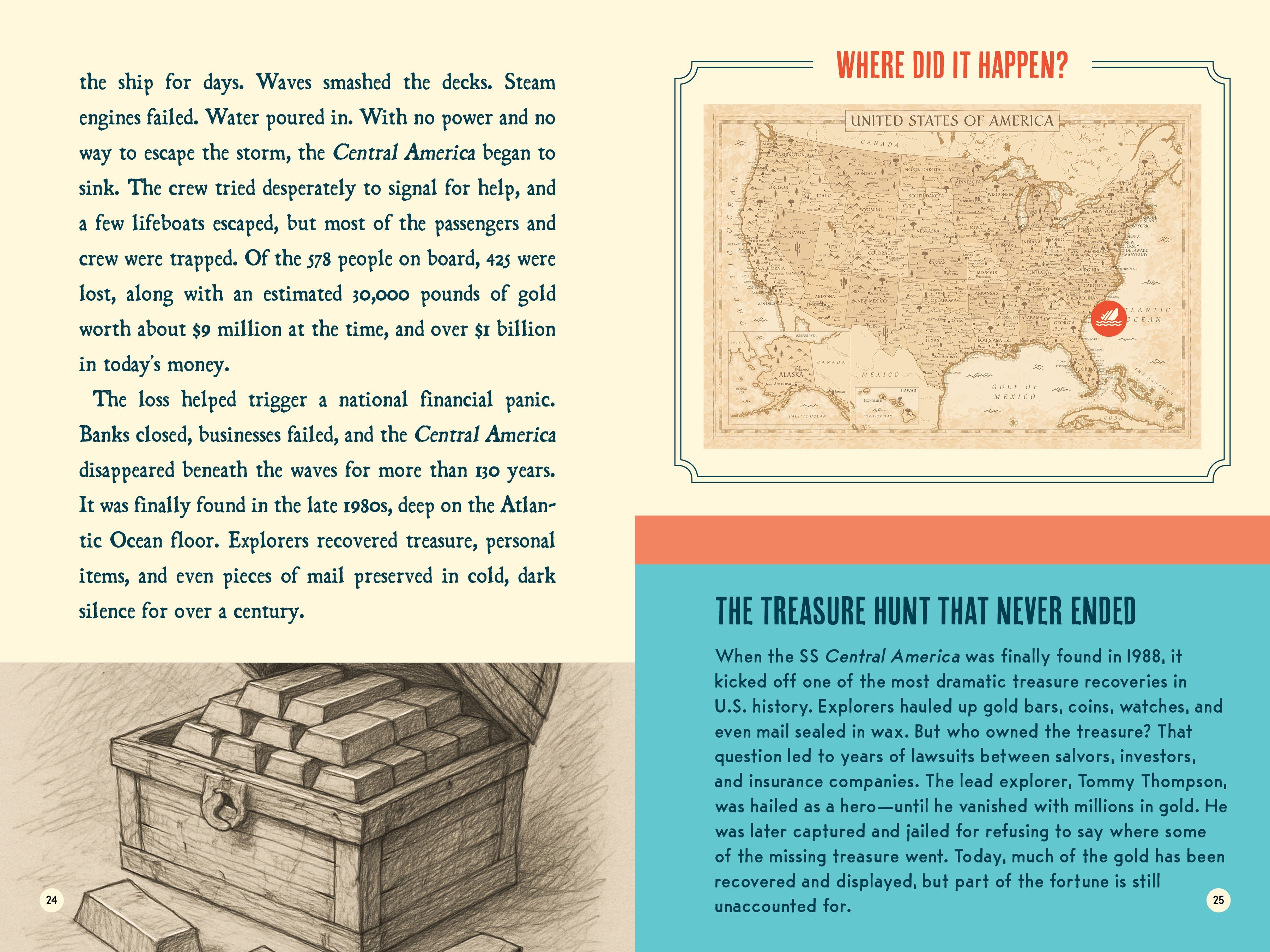 Lost At Sea: 16 Famous Shipwrecks From American History