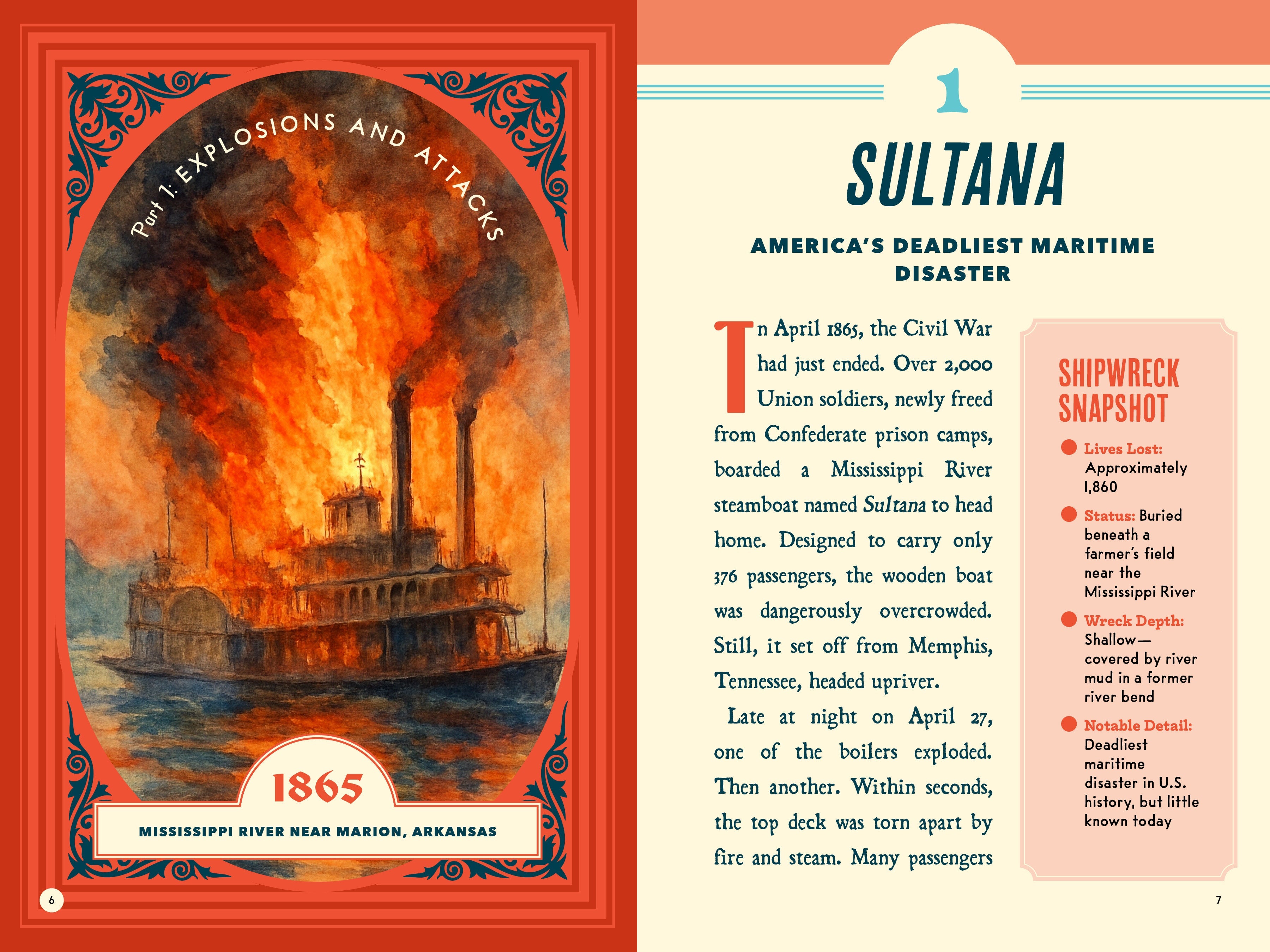Lost At Sea: 16 Famous Shipwrecks From American History